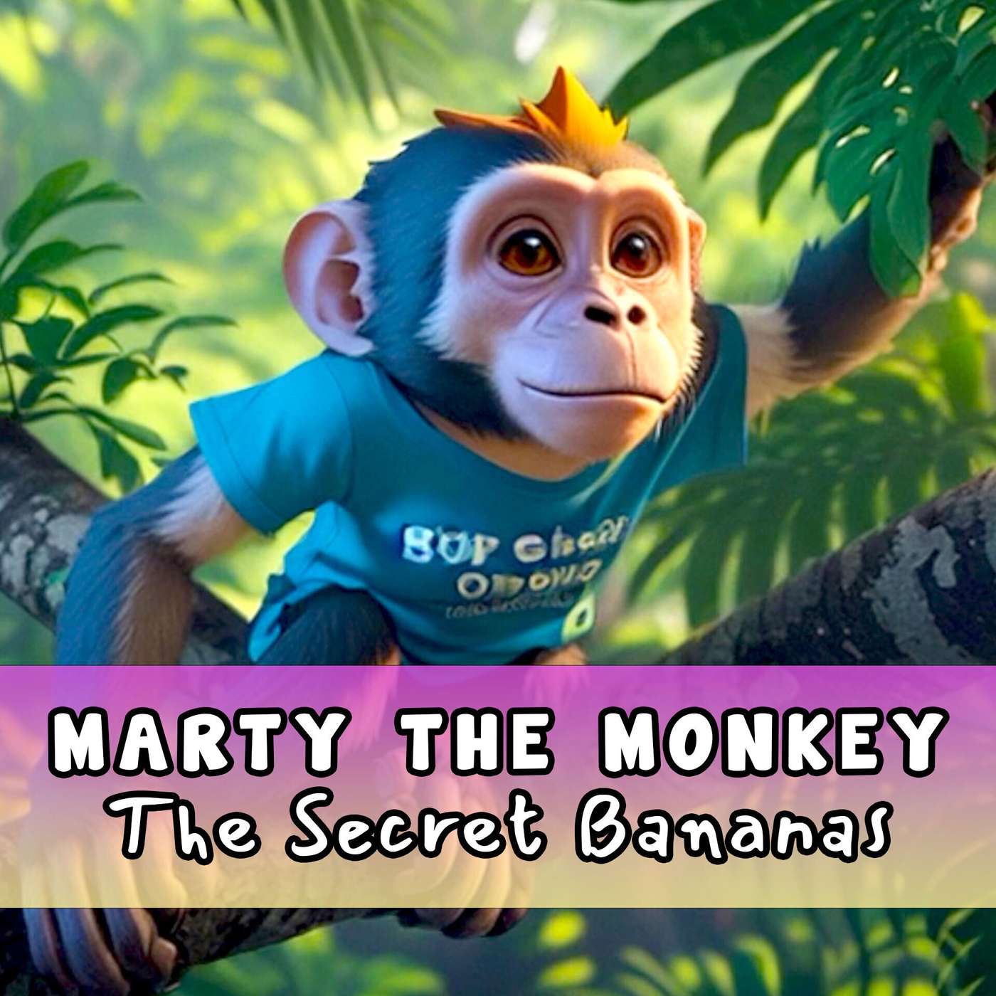 🐵 Marty the Monkey: The Secret Bananas 🍌 |  A tale of honest for kids