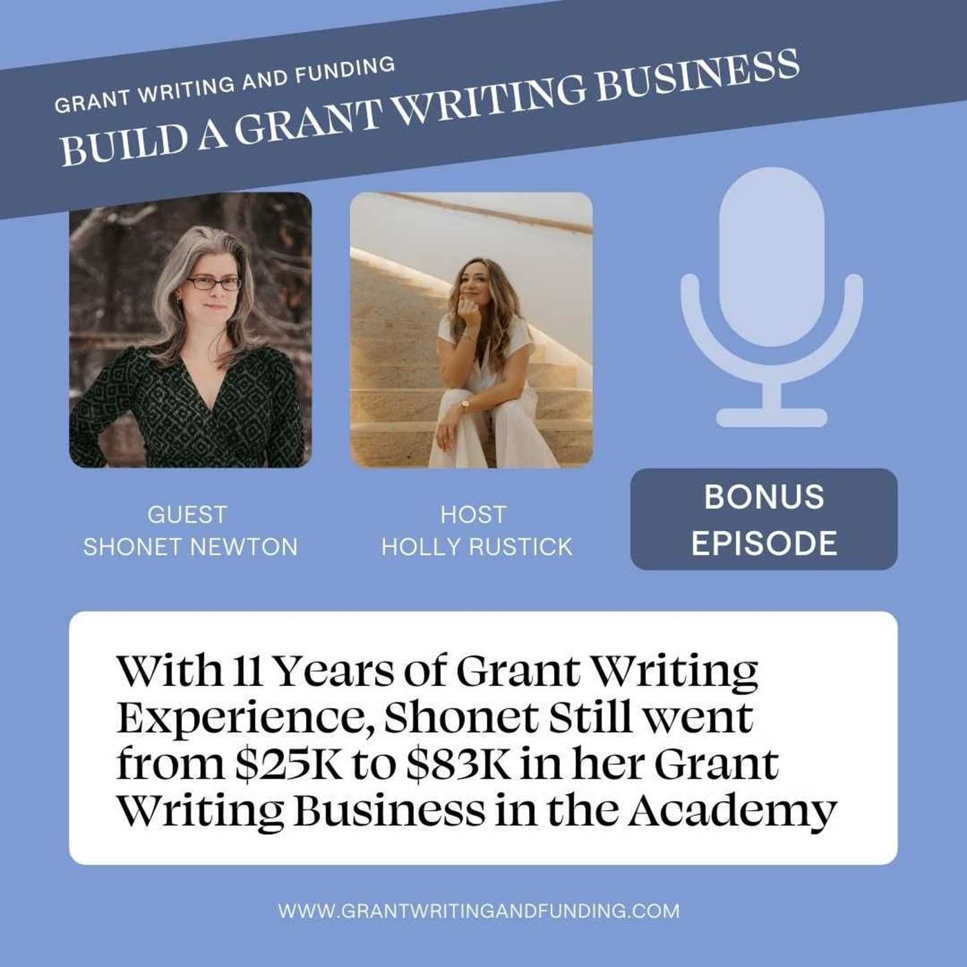 BONUS: With 11 years of Grant Writing Experience, Shonet made $83K in her Business