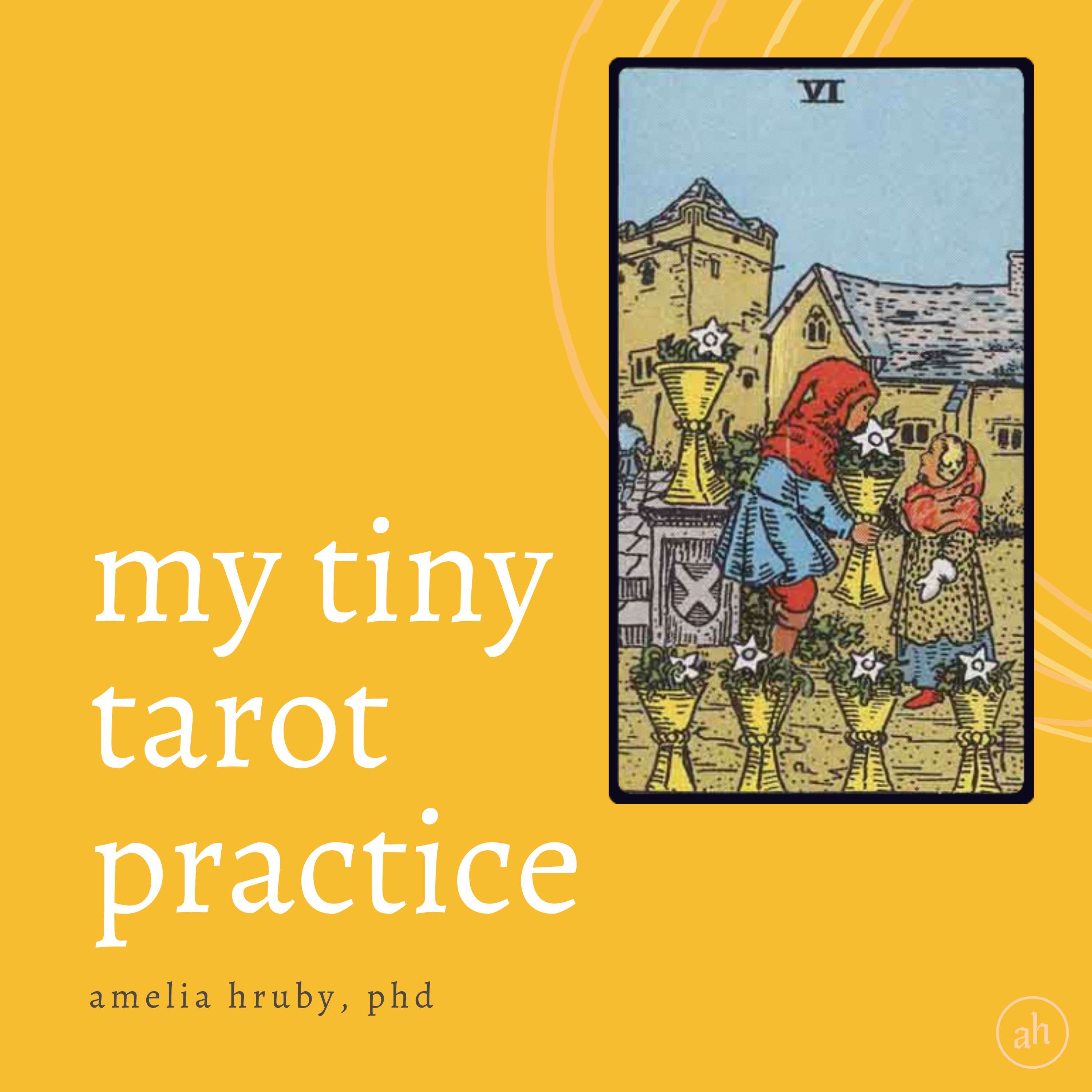 my tiny tarot practice