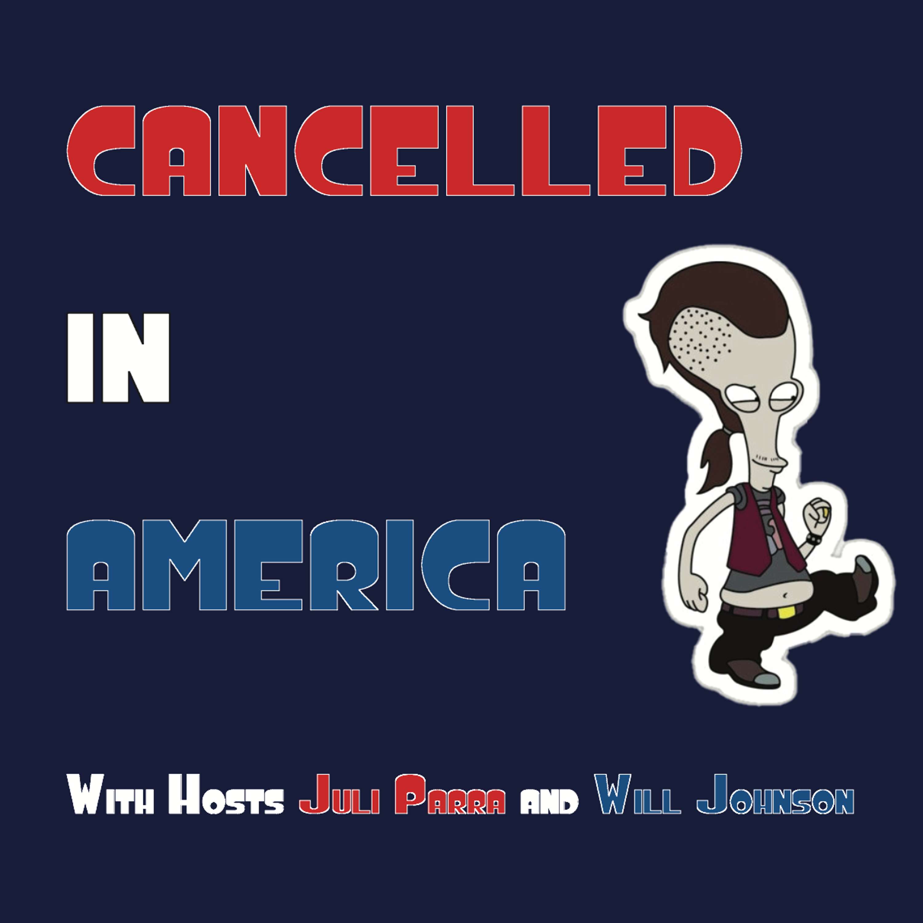 Cancelled In America podcast artwork