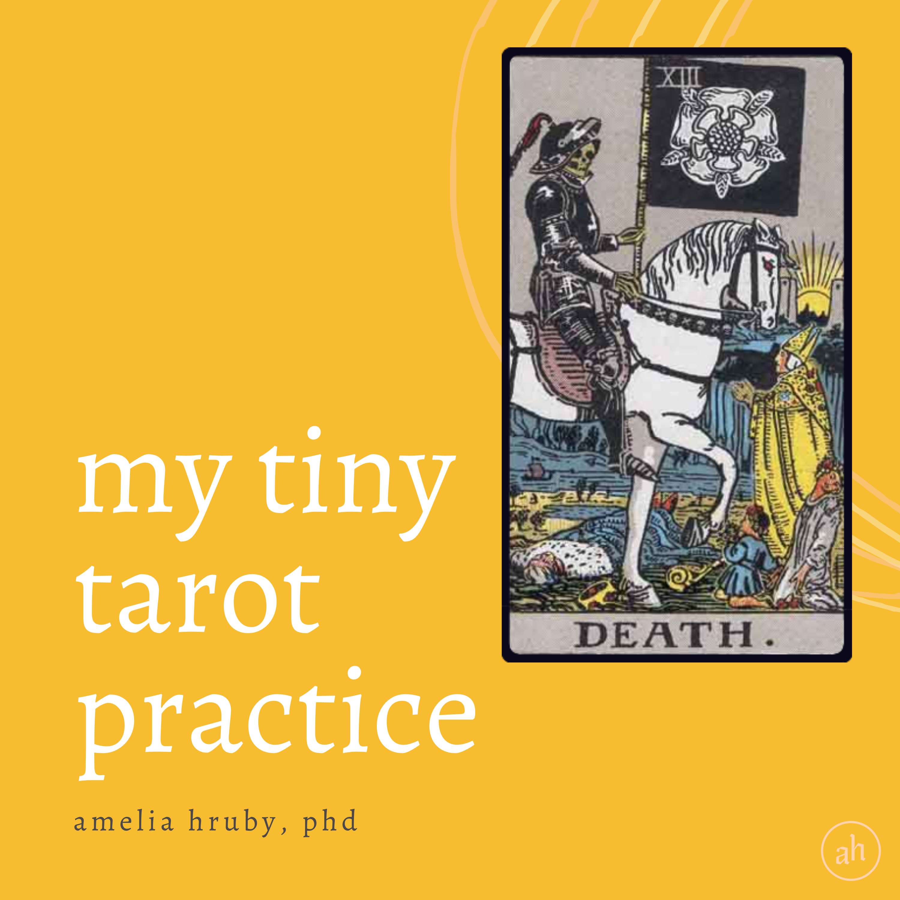 my tiny tarot practice