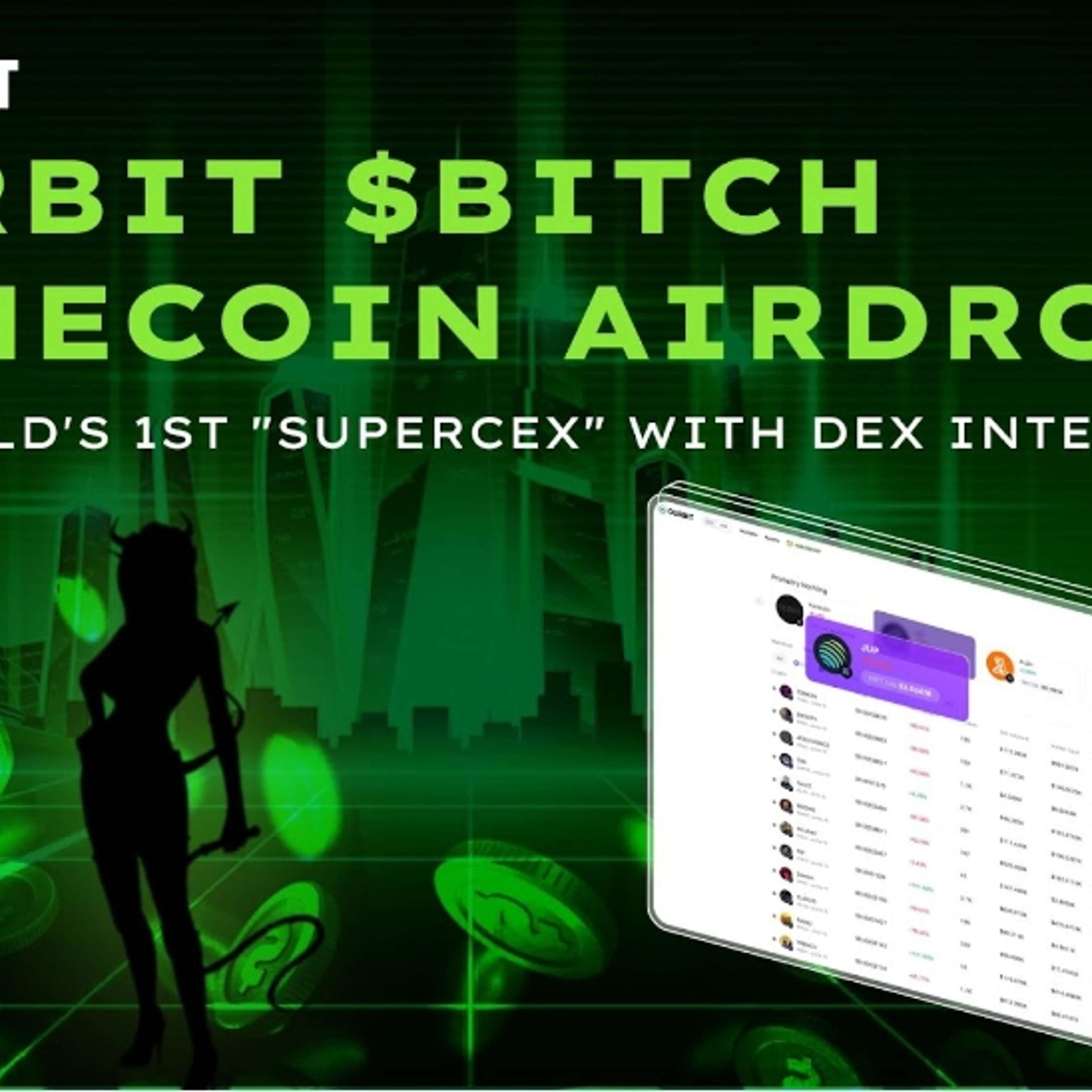 Ourbit Distributes 85% Of $BITCH Memecoin To Community Alongside SuperCEX Debut With DEX Integration
