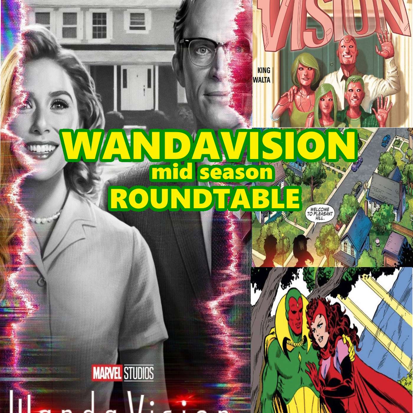 Wandavision mid-season review episode artwork