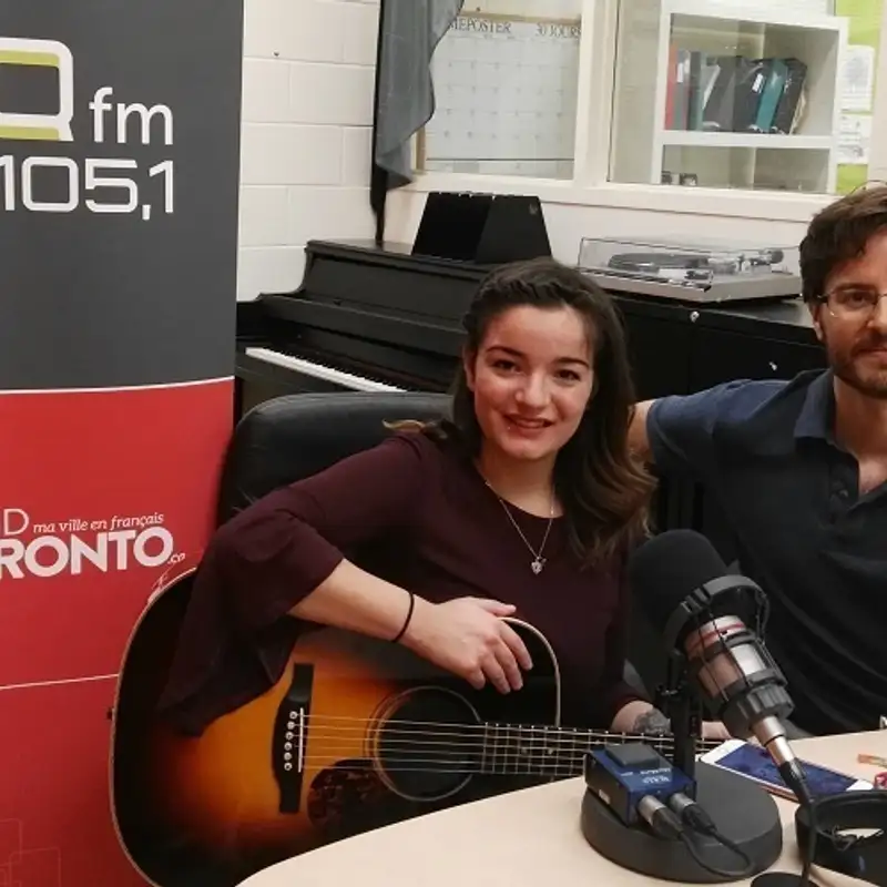Session acoustique avec Geneviève Racette chez Guillaume Lorin