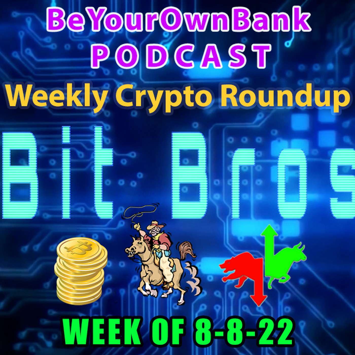 NOBODY'S SAFE | BeYourOwnBank Podcast | Weekly Crypto Roundup: 8-8-22 episode artwork