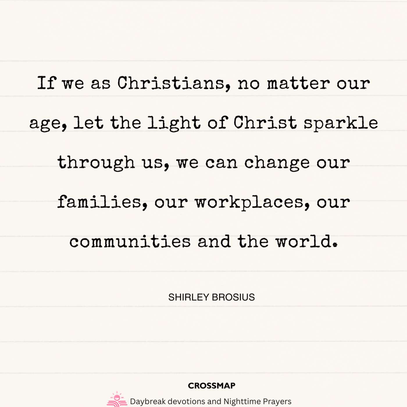 Share the Legacy of Advent