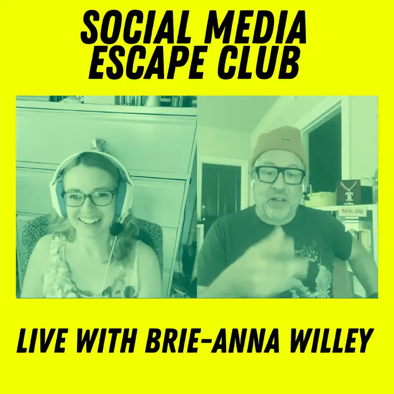 Talking with Brie-Anna Willey about leaving social media, making our websites as sticky as social media, and writing 5,000 word emails (or not).