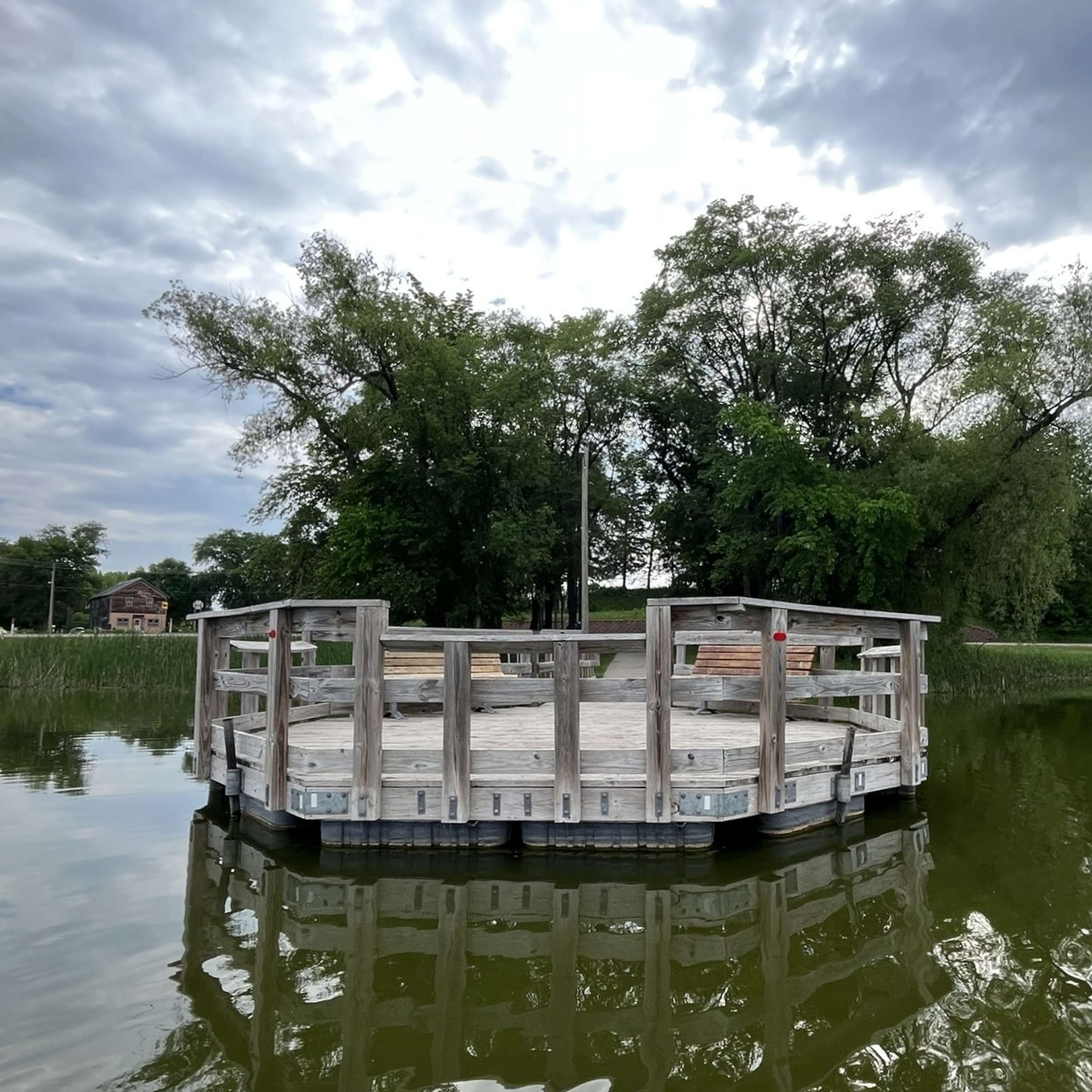Stop 1: The Benton Lake Fishing Pier