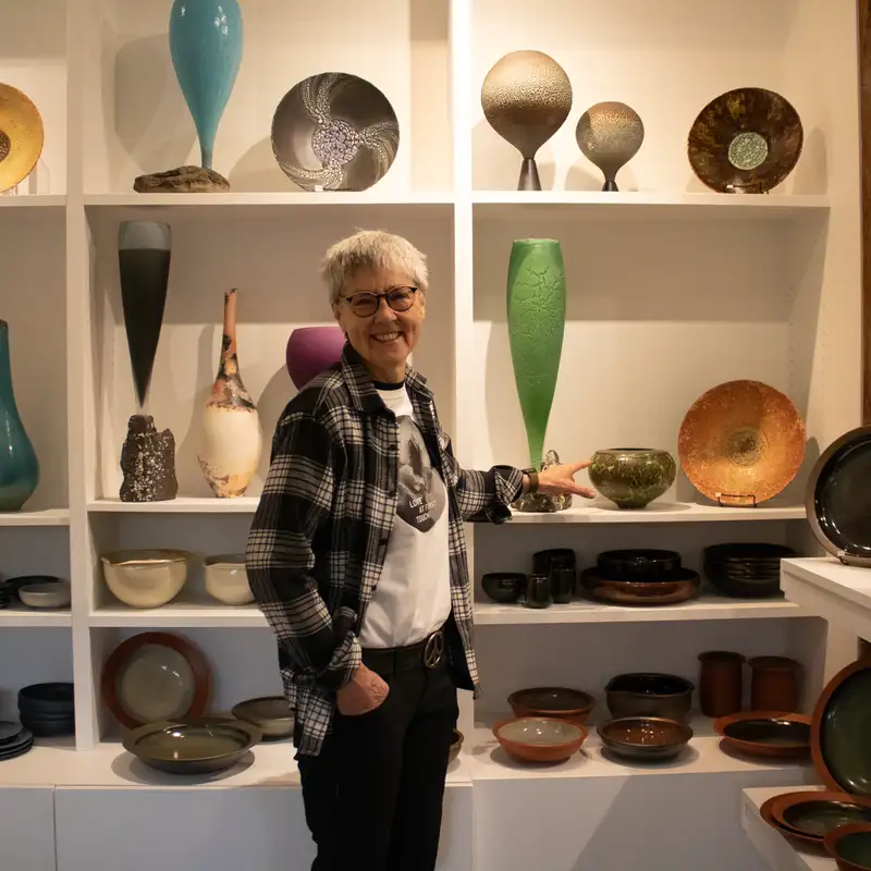 Career potter in Ladysmith gives back to ceramics community