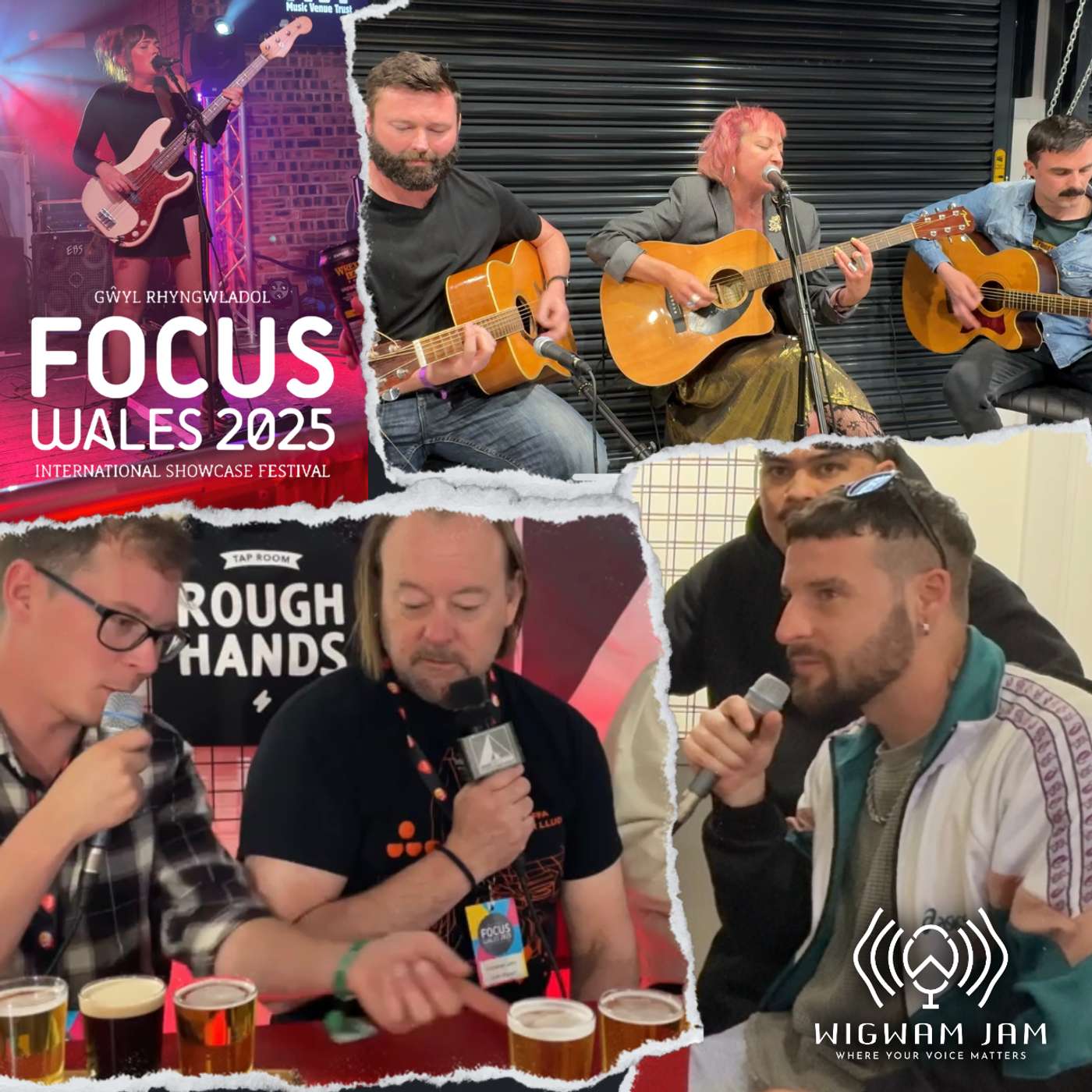 Welcome to Wrexham Season 2 - Grassroots Indie Music Podcast back at Focus Wales festival