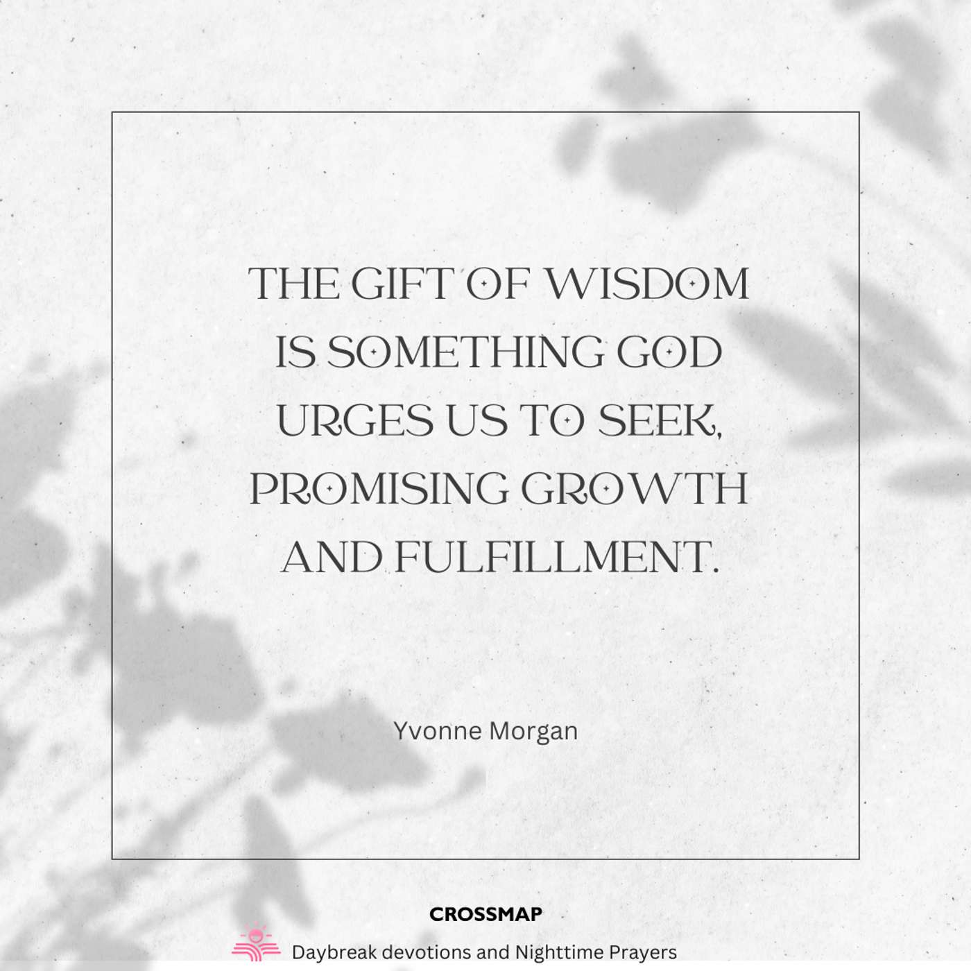 A Wish for the Gift of Wisdom