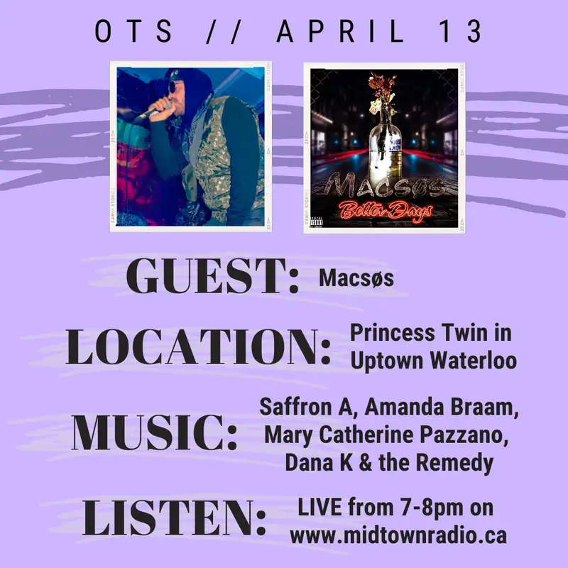 April 14, 2023: MacsØs LIVE @ Princess Twin Cinemas