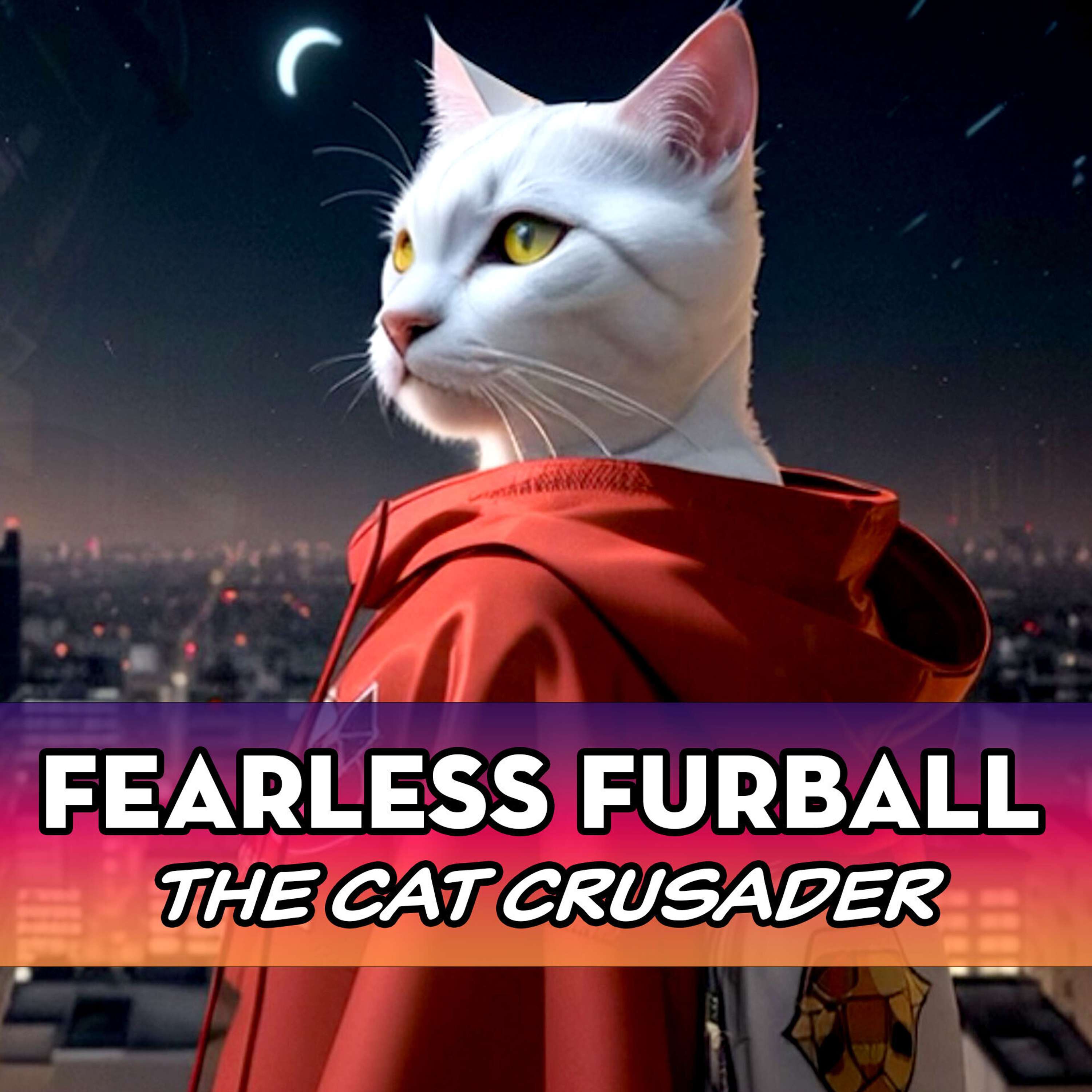 😼 Fearless Furball: The Cat Crusader 🦸‍♂️