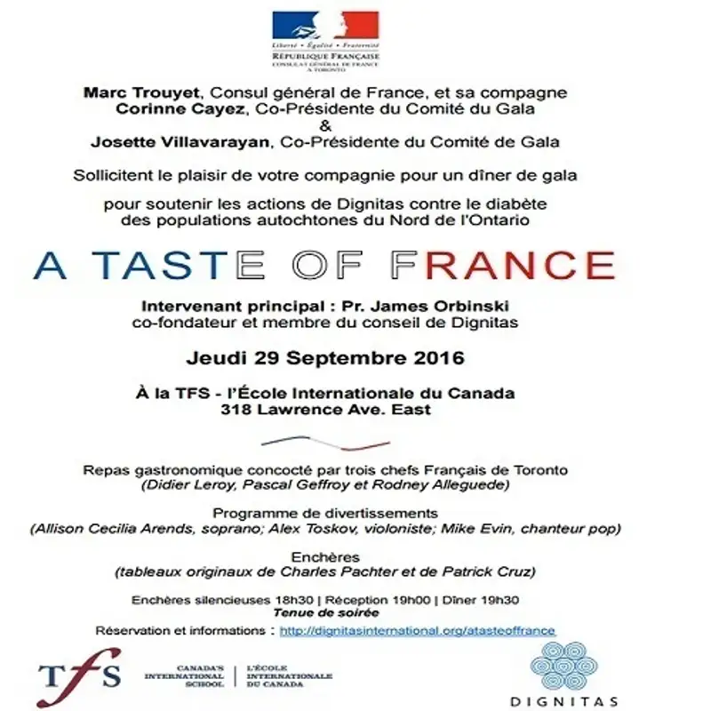 Le Consul général de France, Marc Trouyet nous parle du dîner de Gala, A Taste of France