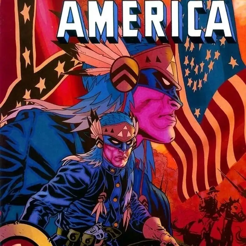 What if Captain America fought in the Civil War (the one from US history) + other tales of Cap in American History? Plus a history of bicentennial comics!