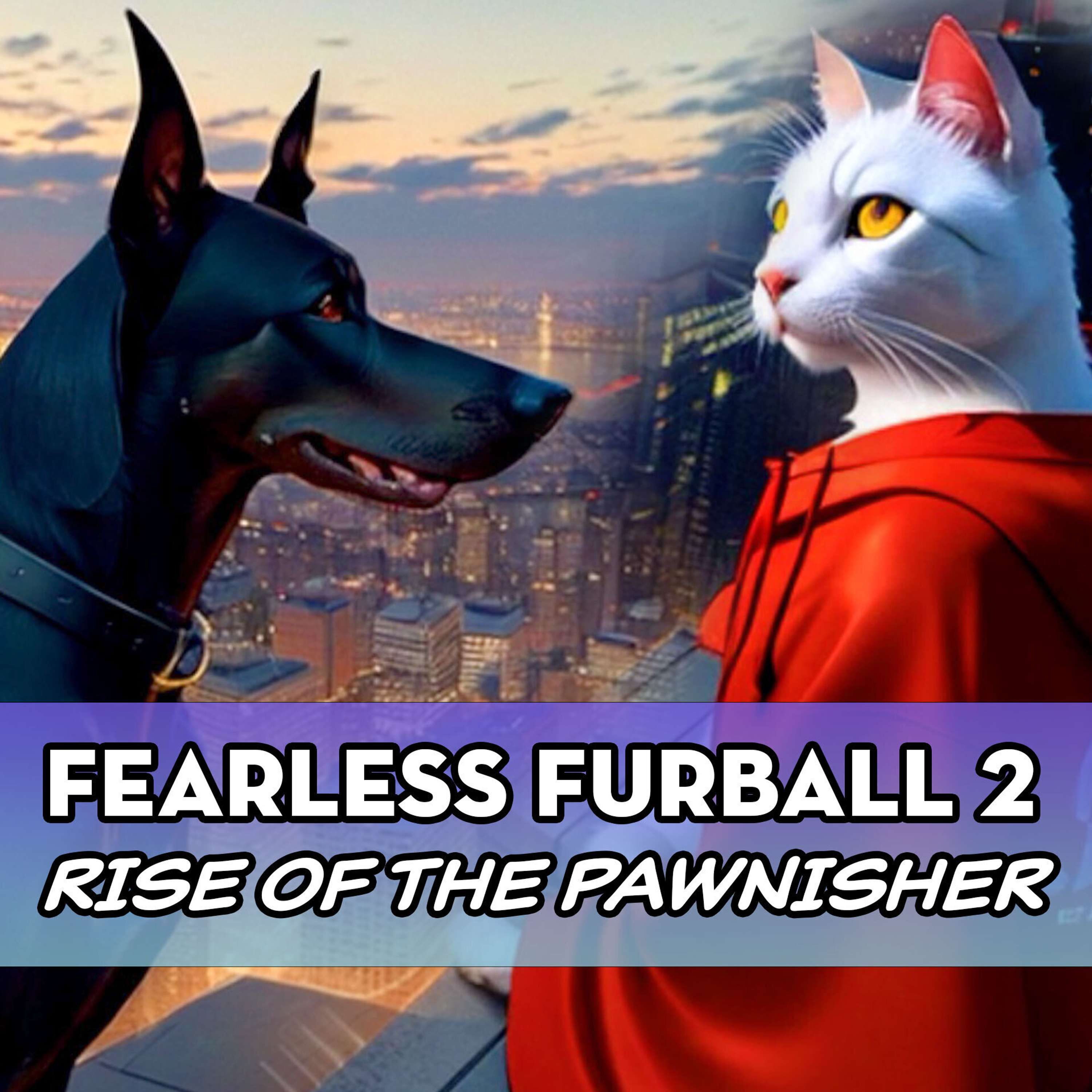😼 Fearless Furball 2: Rise of The Pawnisher 🦴 | A fun superhero story for kids