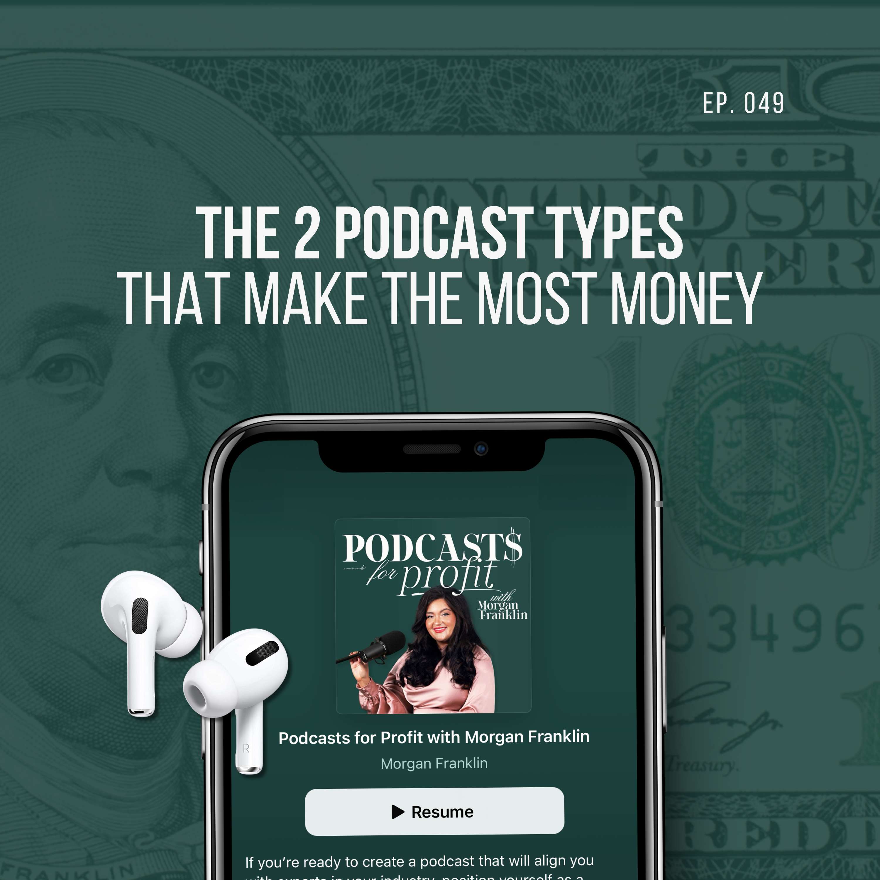 Podcasts for Profit with Morgan Franklin | Podcasting Strategy for Podcasters