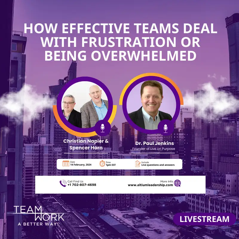 How Effective Teams Deal with Frustration or Being Overwhelmed