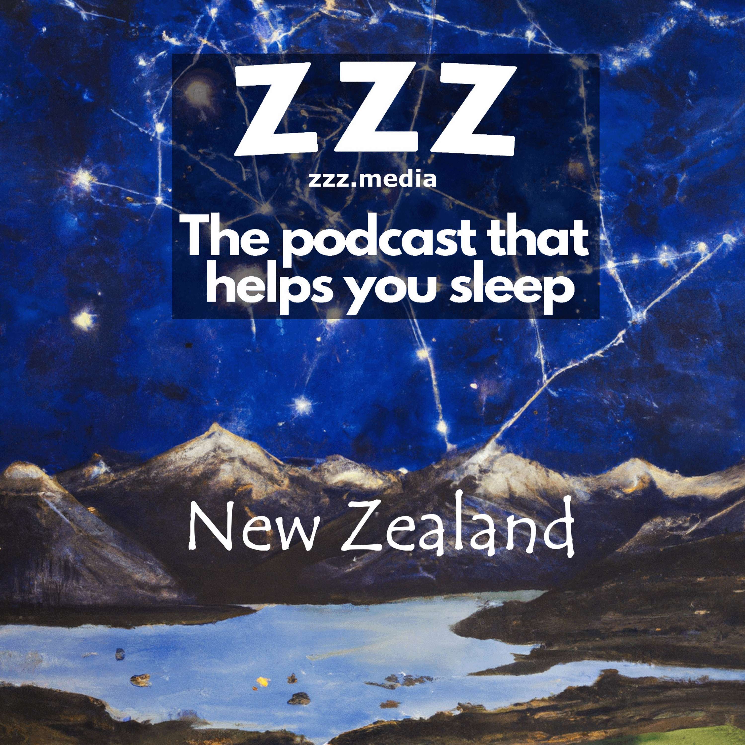 Snooze to the Land of the Long White Cloud A Relaxing Read of New Zealand's Wonders read by Jason episode artwork