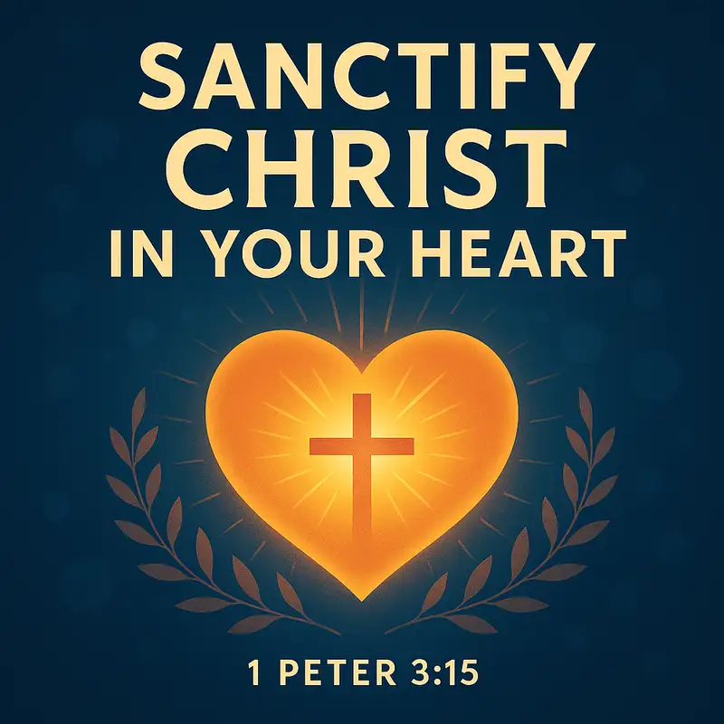 Sanctify Christ In Your Heart (From our 10-5-25 worship)