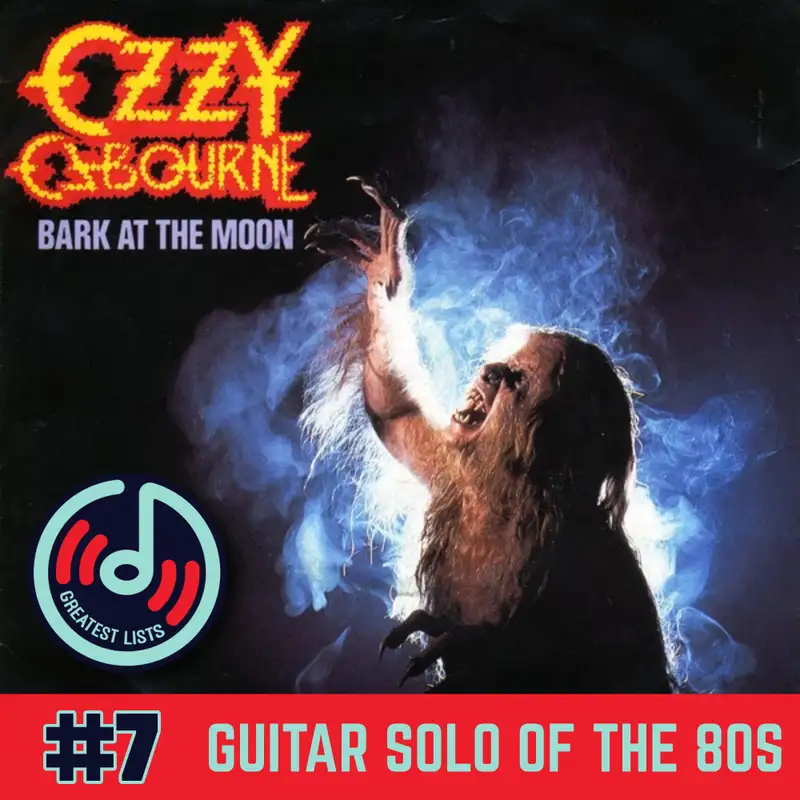 S2b #7 "Bark At The Moon" from  Ozzy Osbourne