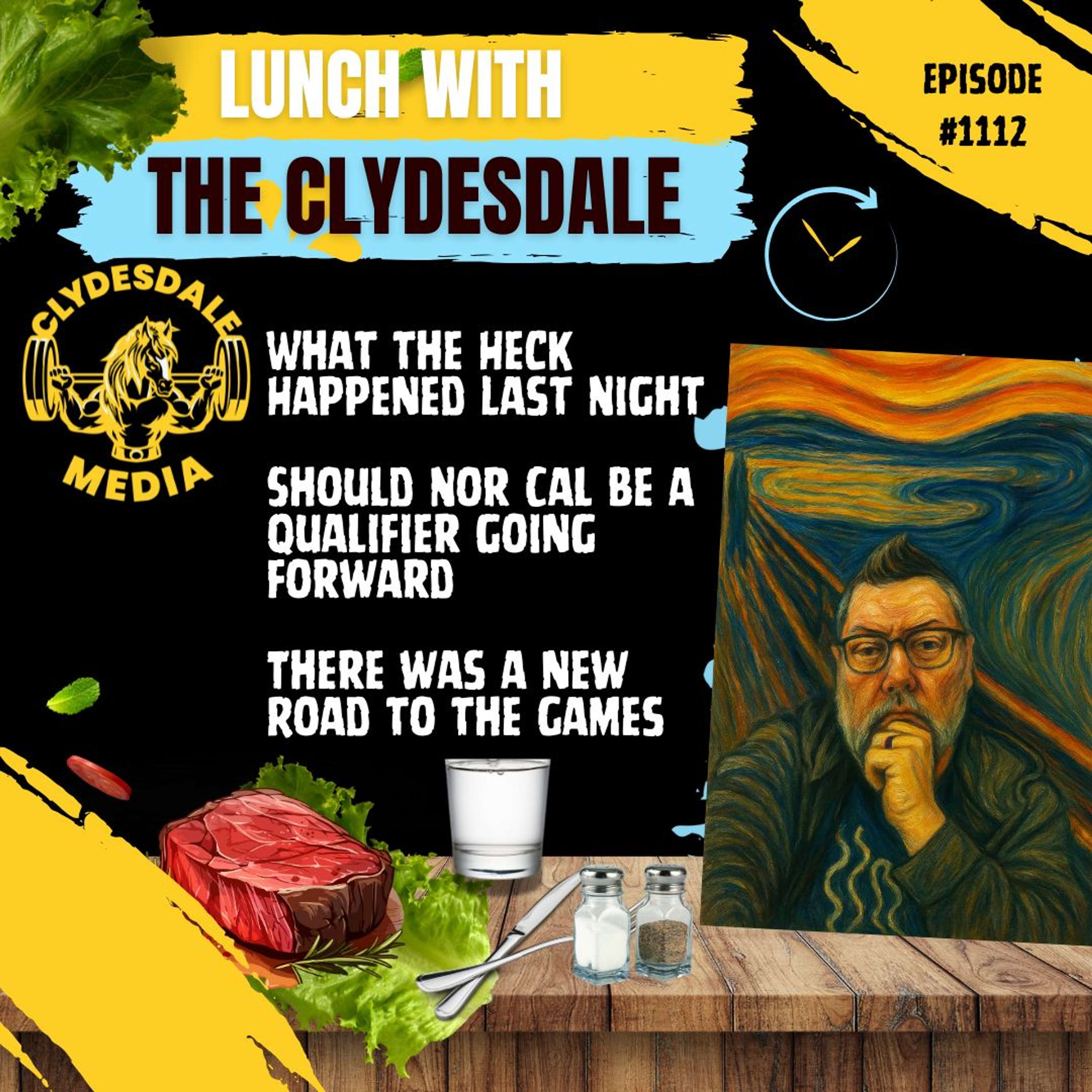 Lunch with the Clydesdale - SO SO Much Drama!