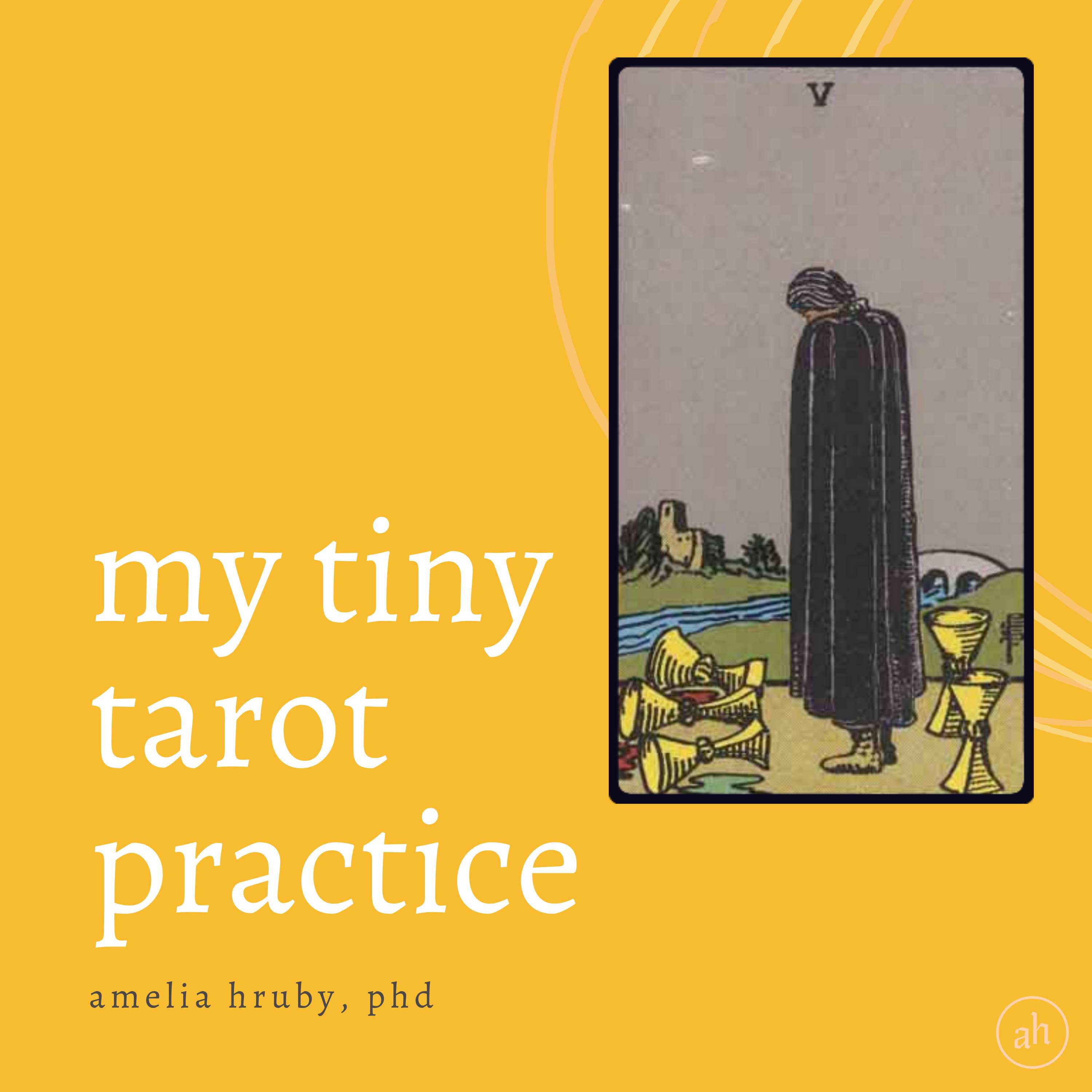 my tiny tarot practice