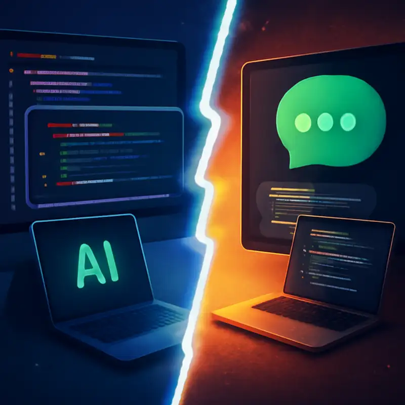 Navigating the Debate: AI IDEs vs Chat Apps for Coding Support