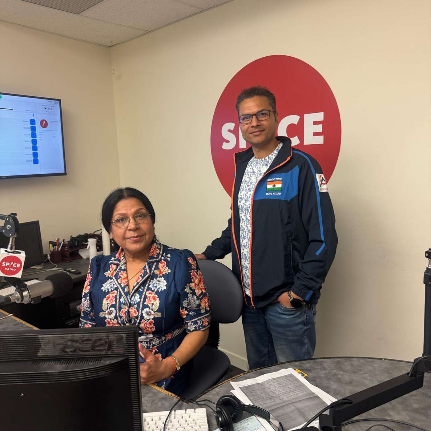Gup Shup April 21st - Nutan Thakur interviewing Vishal Katariya, who represented India in Sports Shooting