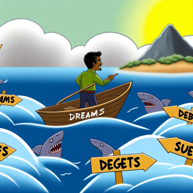 Navigating Debt and Dreams in the Shadow of Success