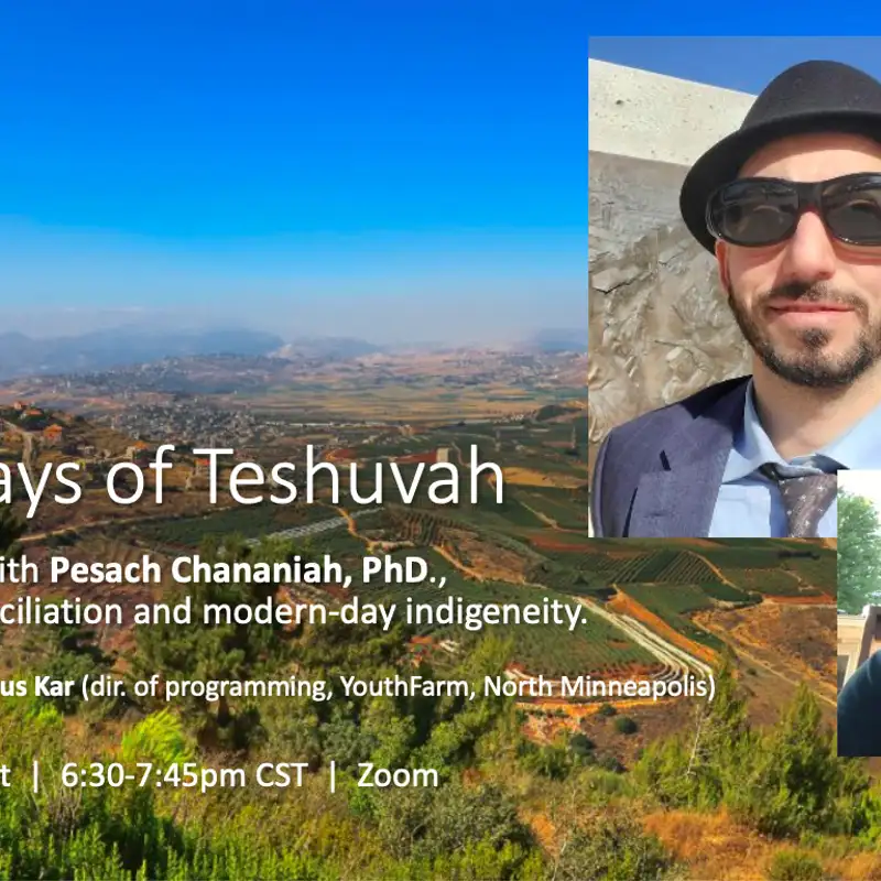 Pathways of Teshuvah with Dr. Pesach Chananiah & Marcus Kar