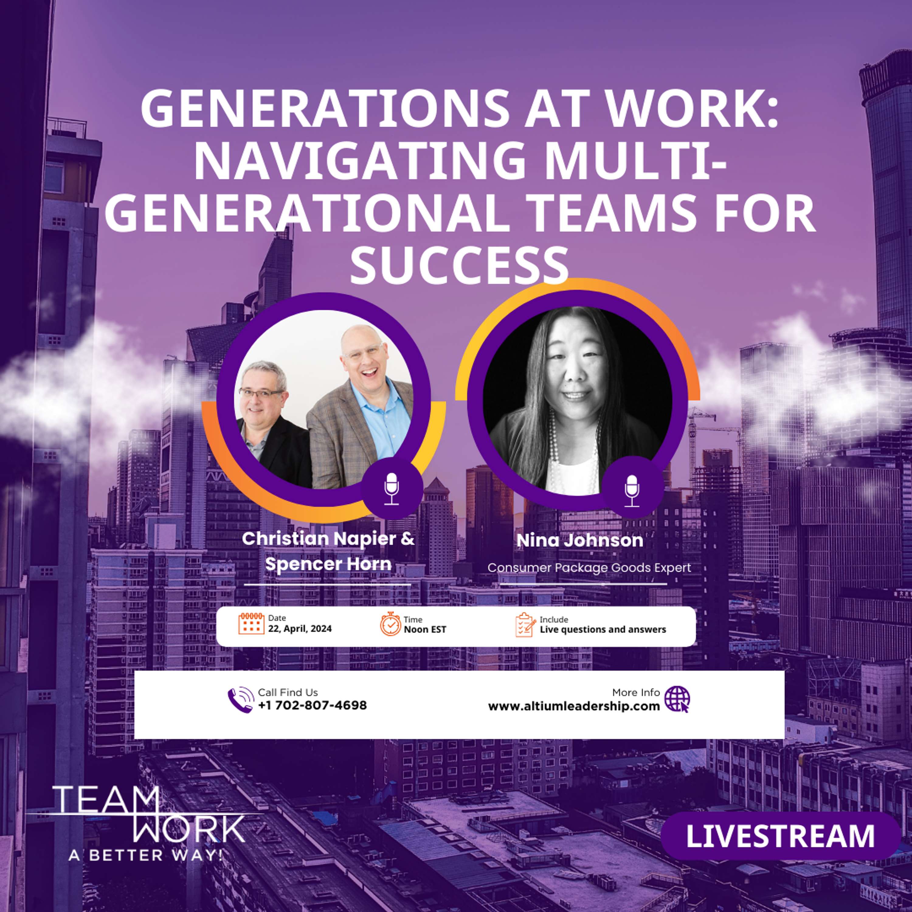 Generations at Work: Navigating Multi-Generational Teams for Success - podcast episode cover