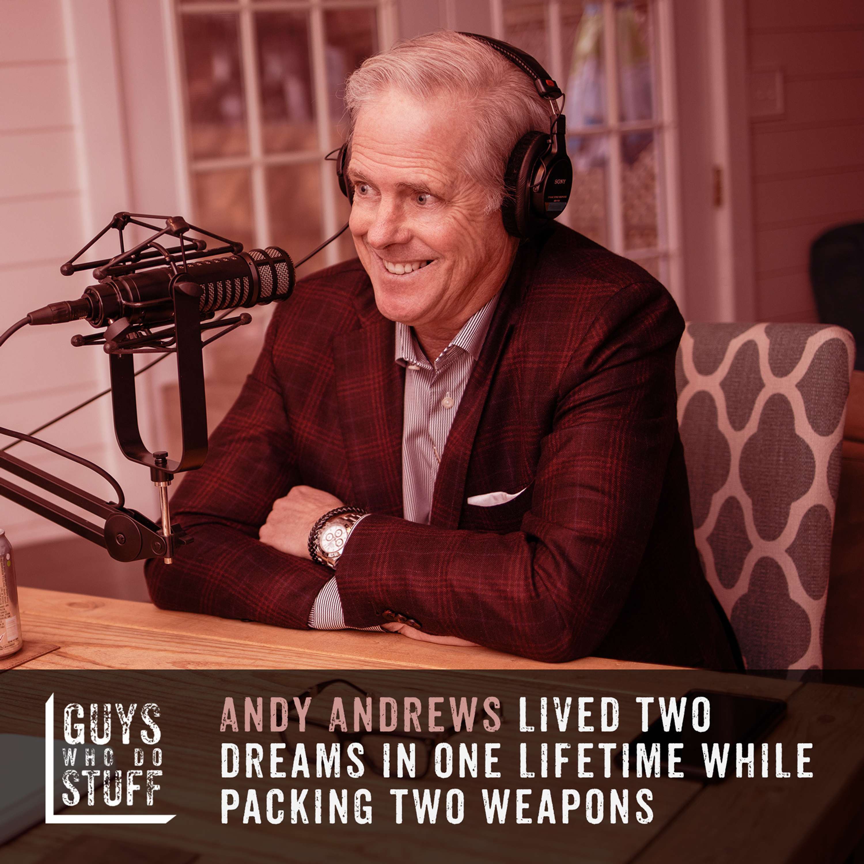 Andy Andrews lived two dreams in one lifetime while packing two weapons