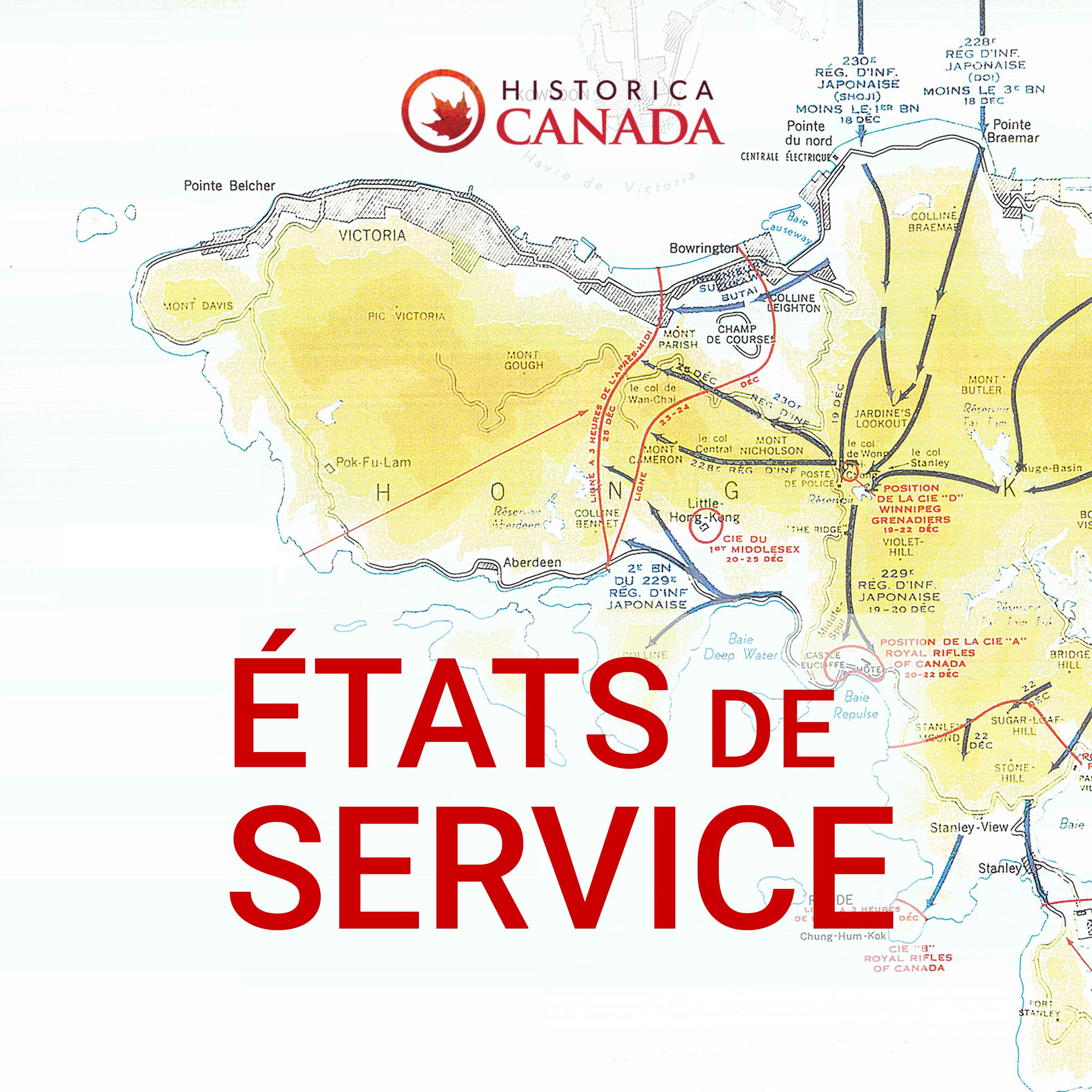États de service
