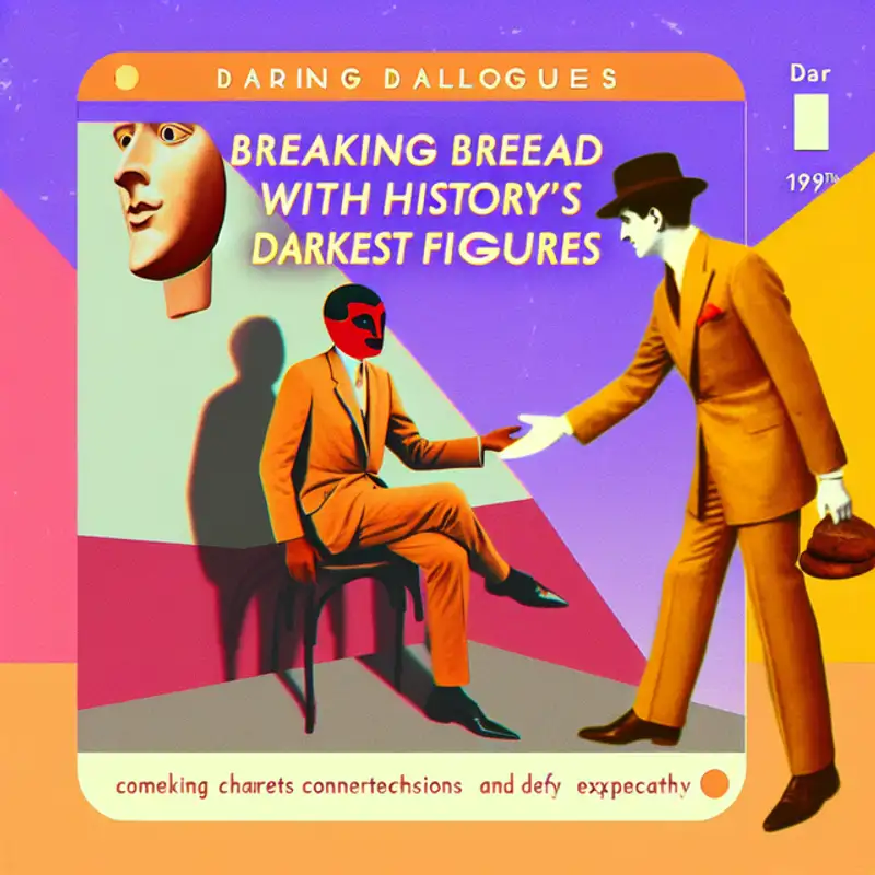 Daring Dialogues: Breaking Bread with History's Darkest Figures