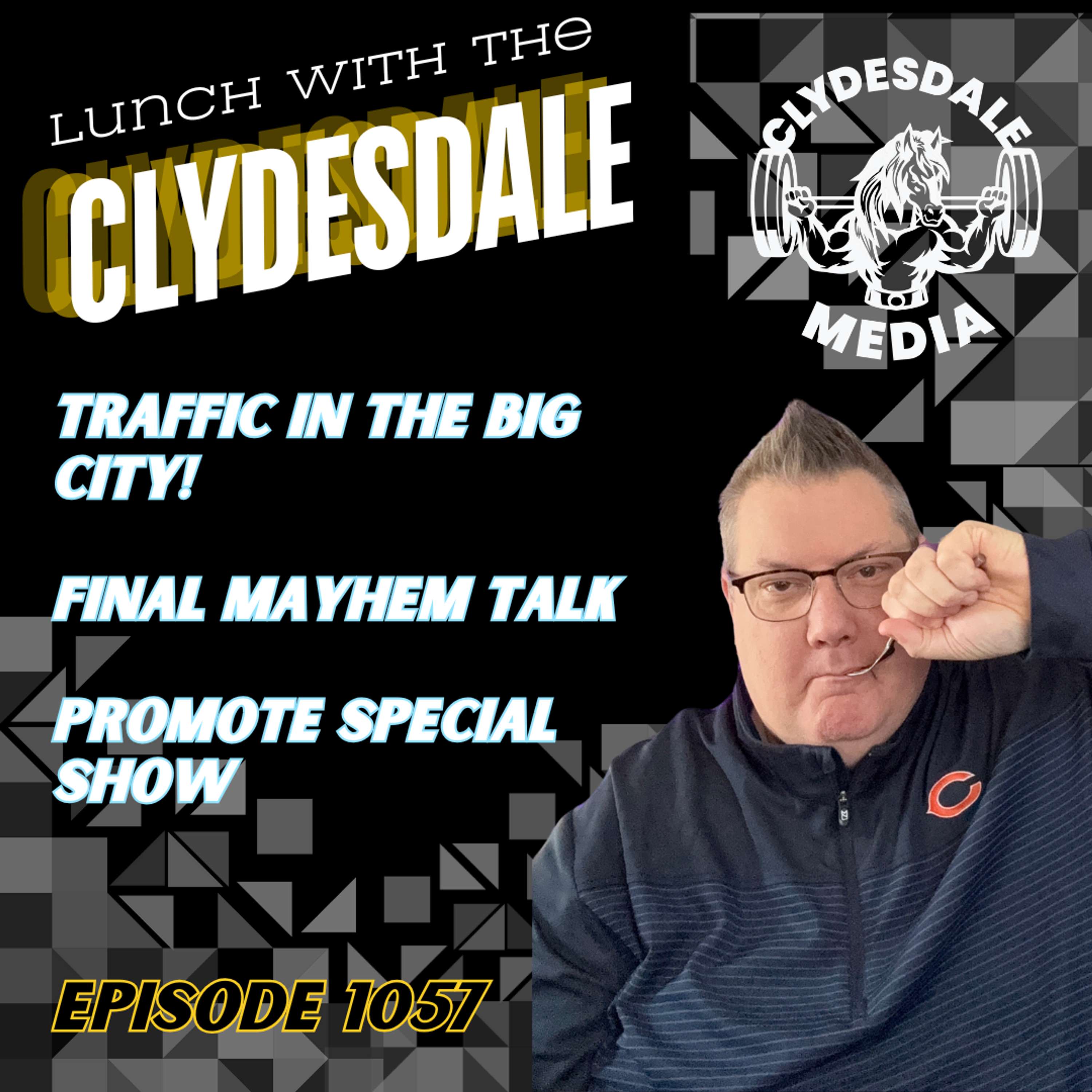 Lunch with the Clydesdale - Update on Mama Switzer!