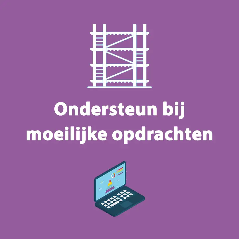 S2 | #8 - Ondersteun bij moeilijke opdrachten