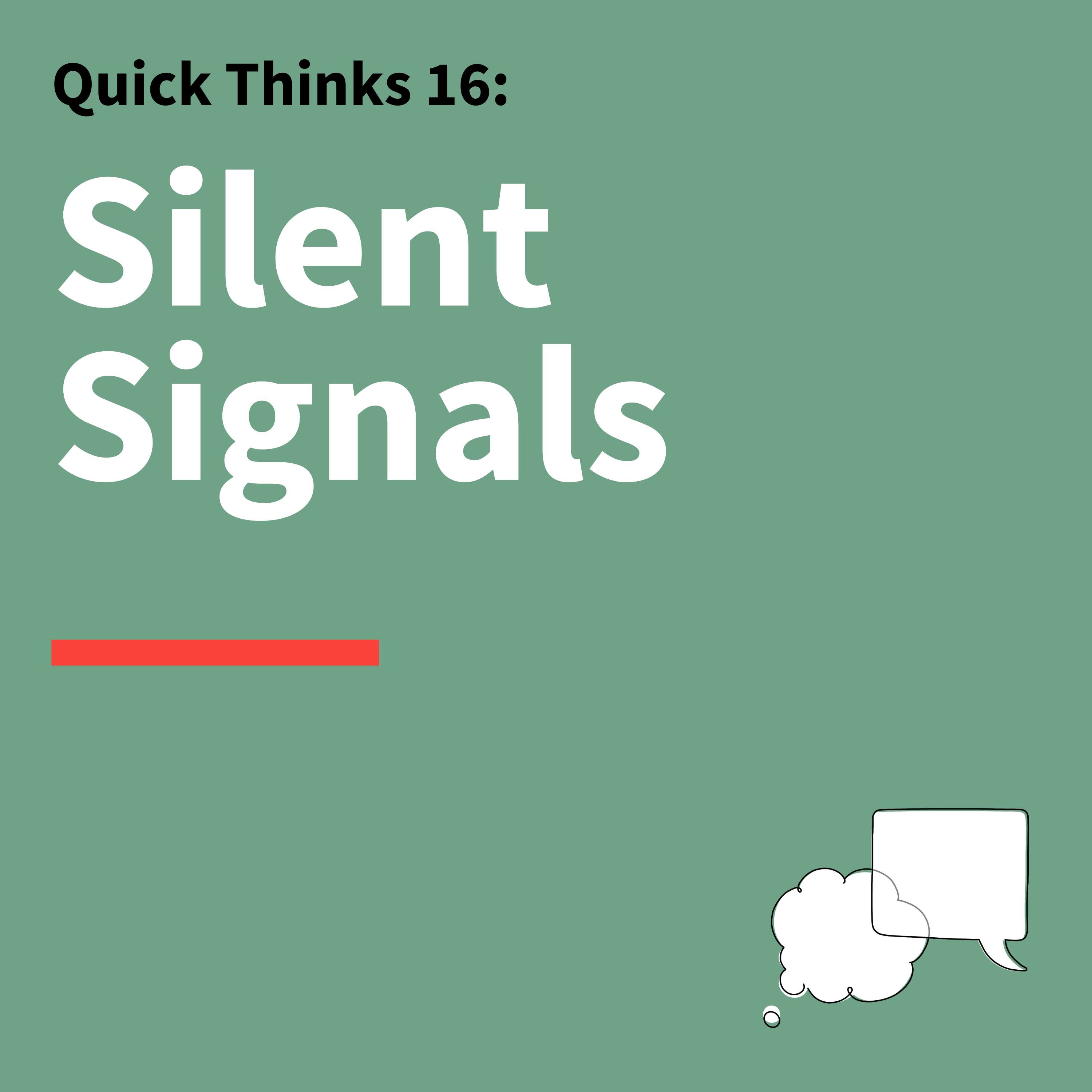 16. Quick Thinks: How to Craft Your Body Language When Confronting Objections