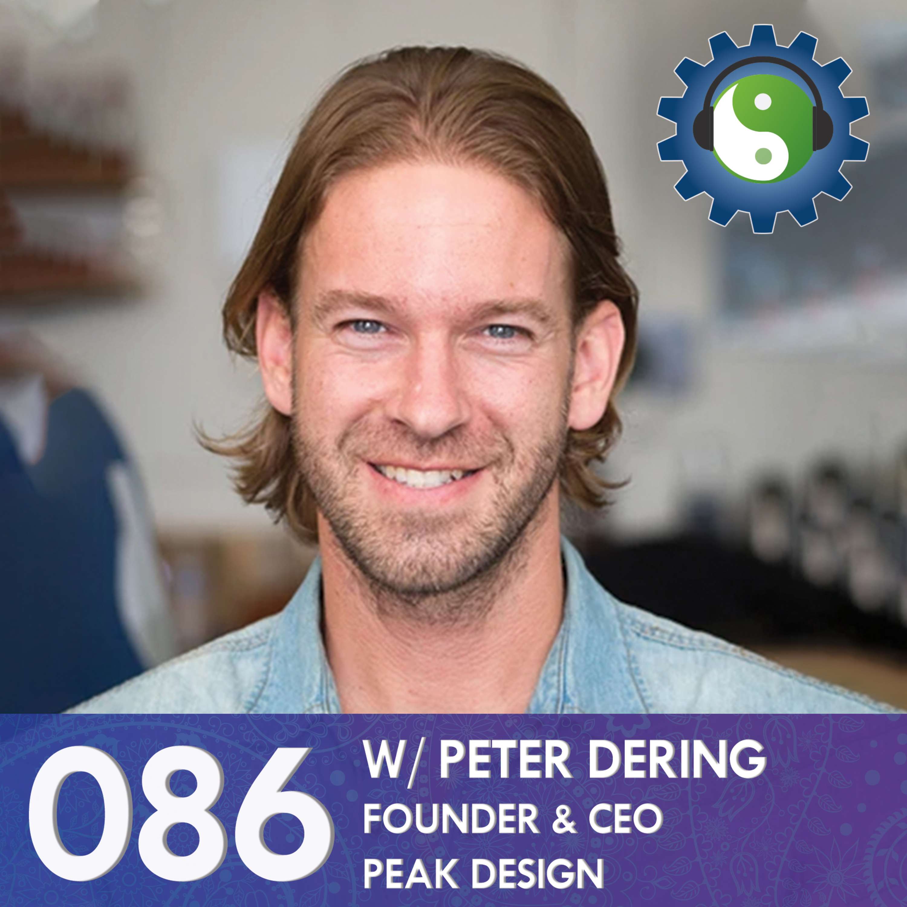 086 - with Peter Dering - On Peak Design, Kickstarter, and Living Carbon Neutral