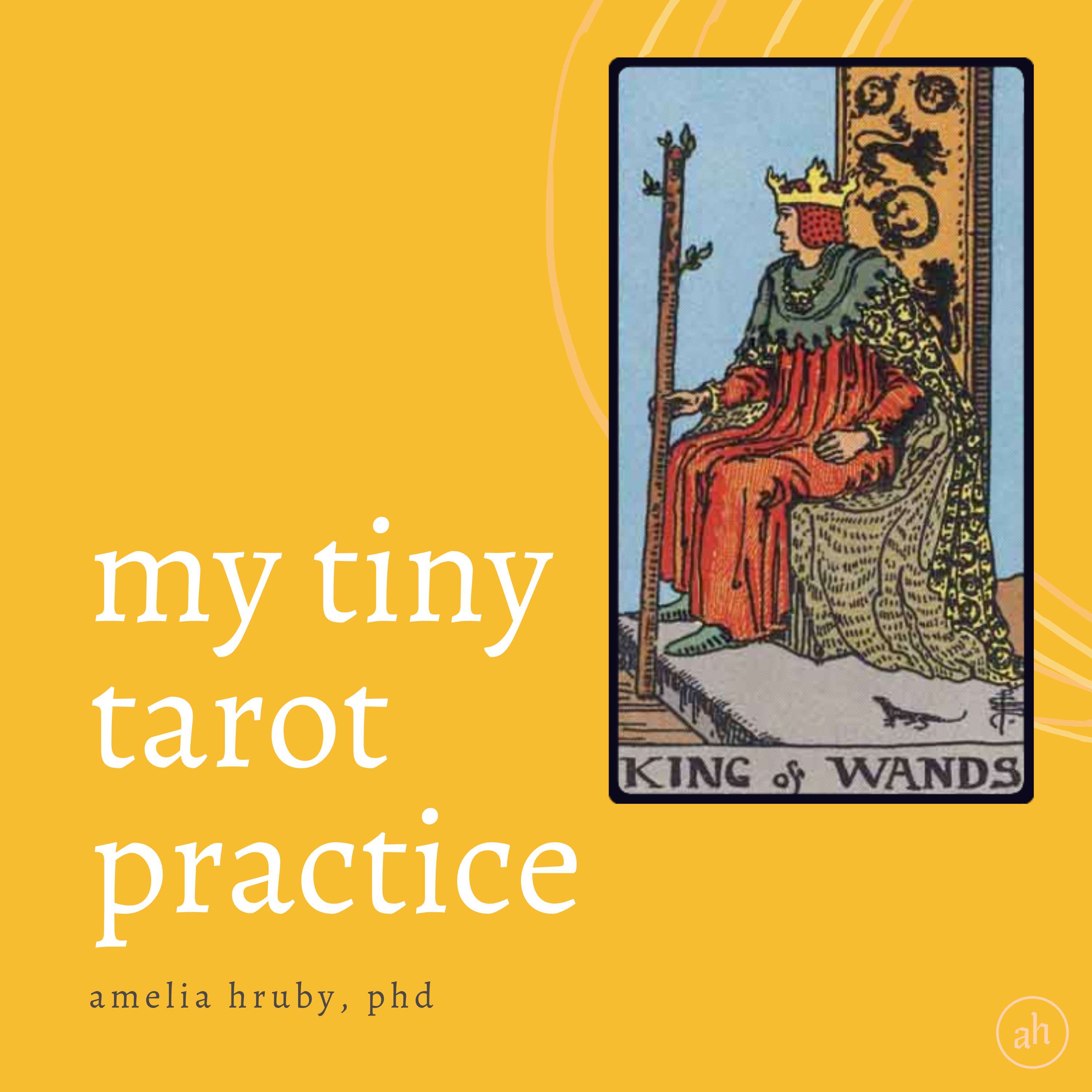 my tiny tarot practice
