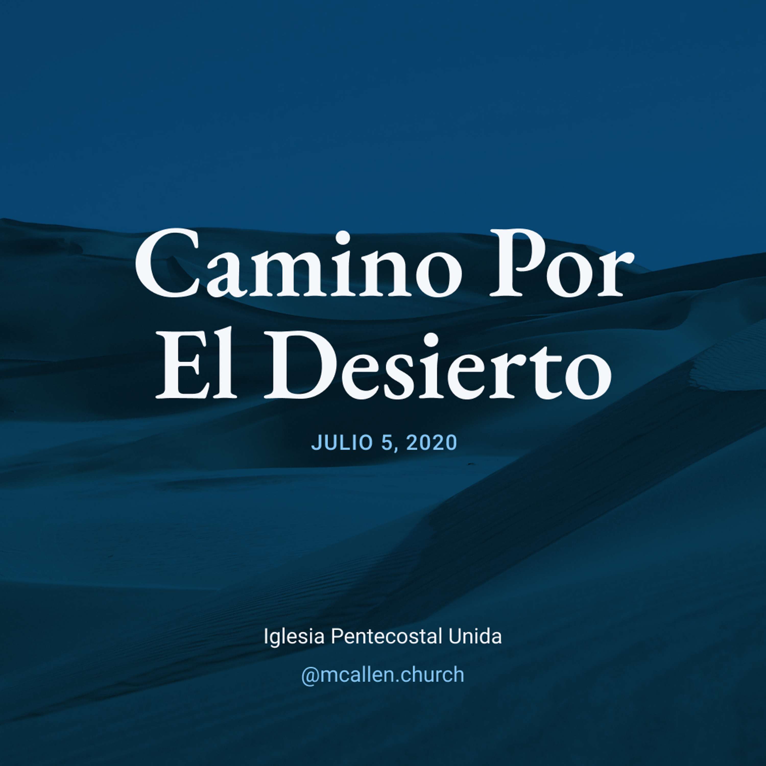 Camino Por El Desierto
