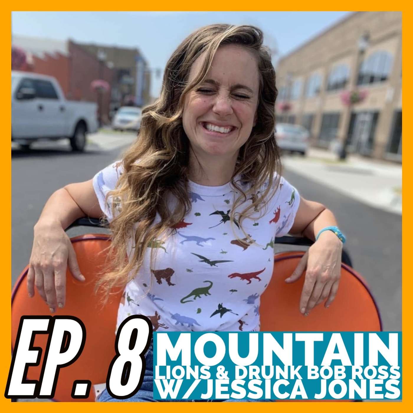 Mountain Lions & Drunk Bob Ross w/Jessica Jones episode artwork