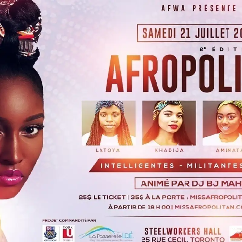 Miss Afropolitan se lance dans les projets communautaires. Ne ratez pas l’événement de ce samedi 21 juillet 2018.
