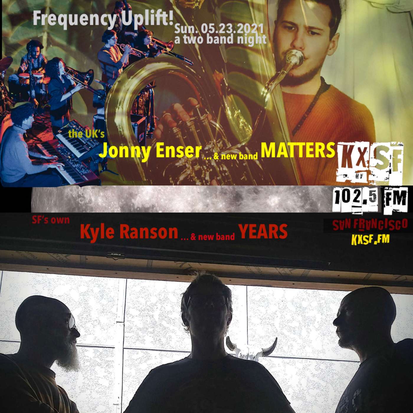 FREQUENCY UPLIFT ! SUN. 05.23.2021 ! A LIVE NIGHT of 2 band UPLIFT! episode artwork