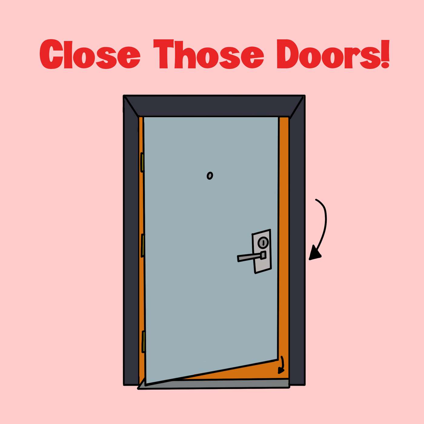 Be #FDNYSmart and close those doors!