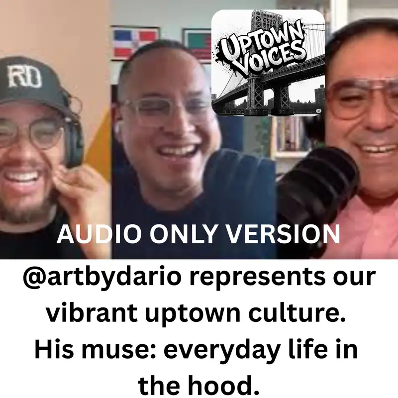 @artbydario represents our vibrant uptown culture. His muse: everyday life in the hood.