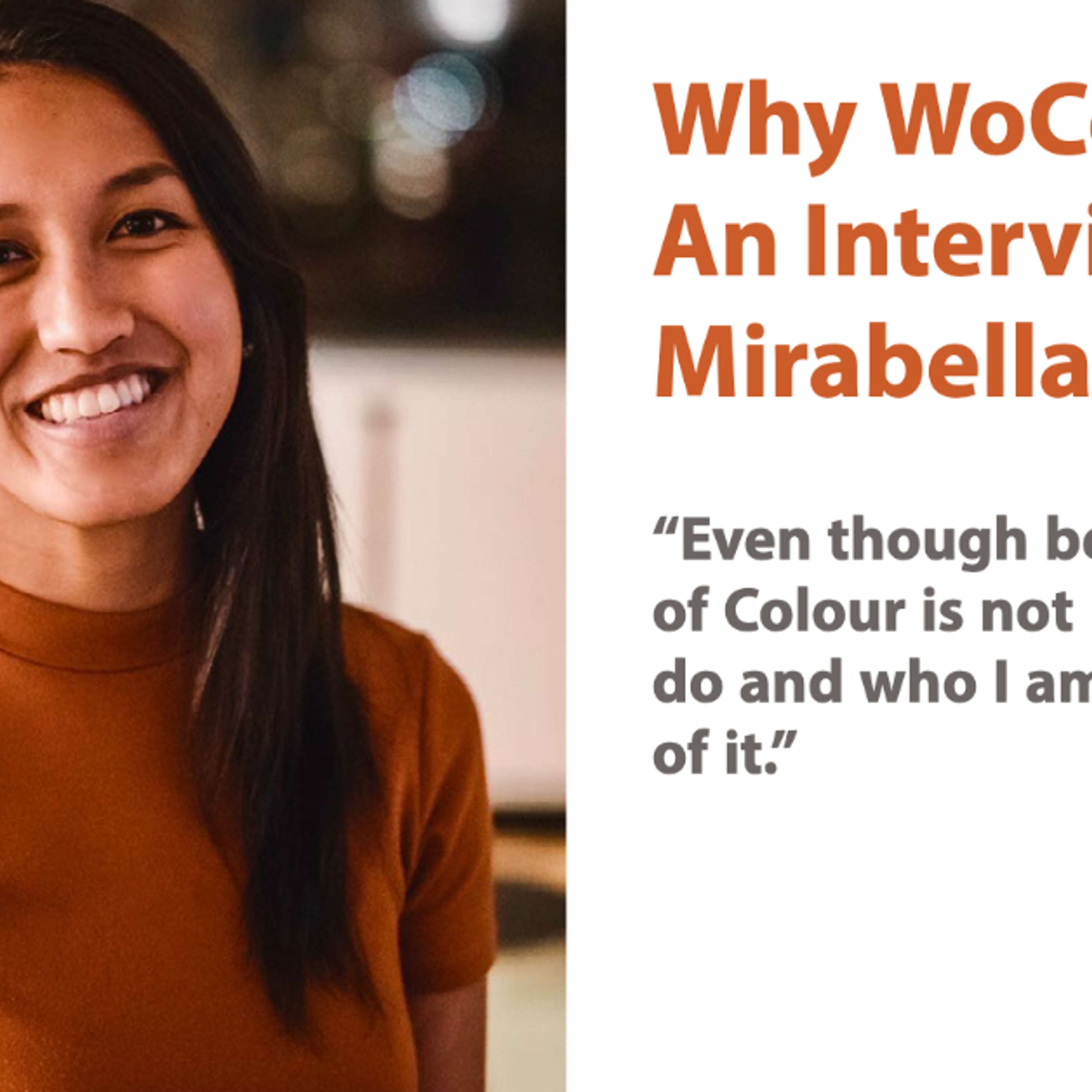 Why WoCo? An Interview with Mirabella Pulido