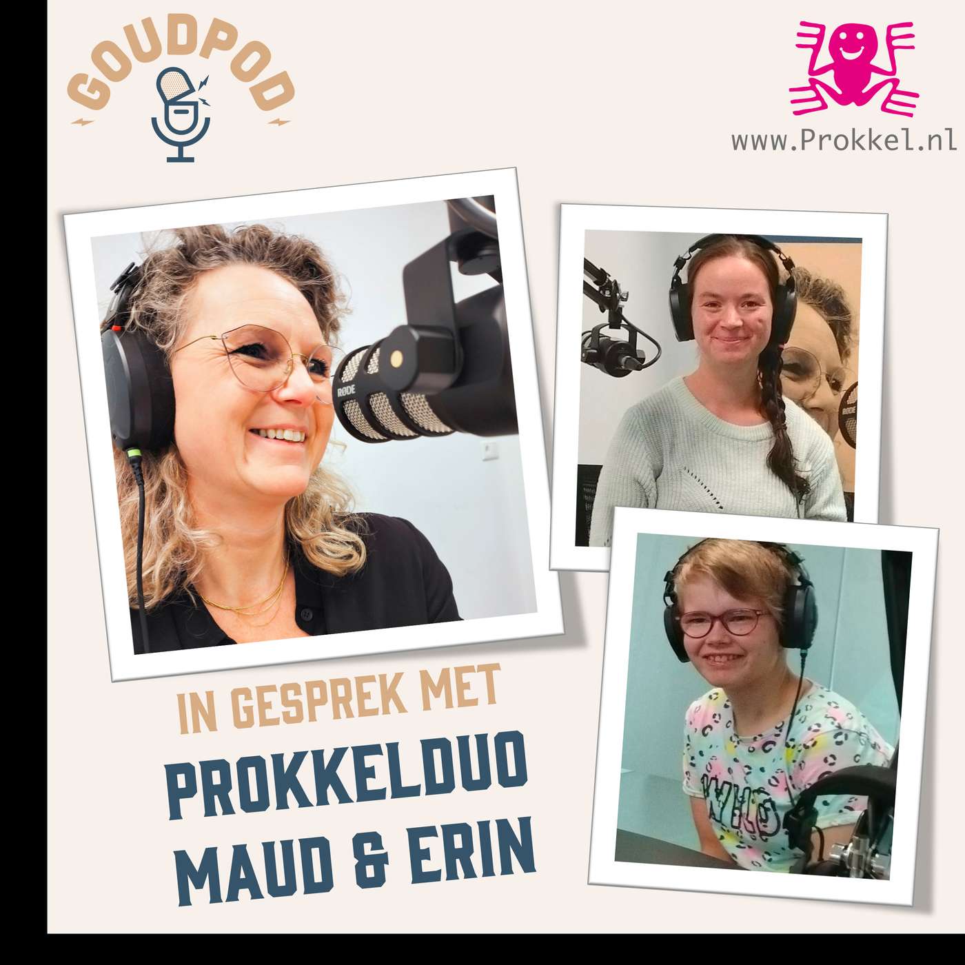 Maud & Erin als prokkelduo op het stembureau episode artwork