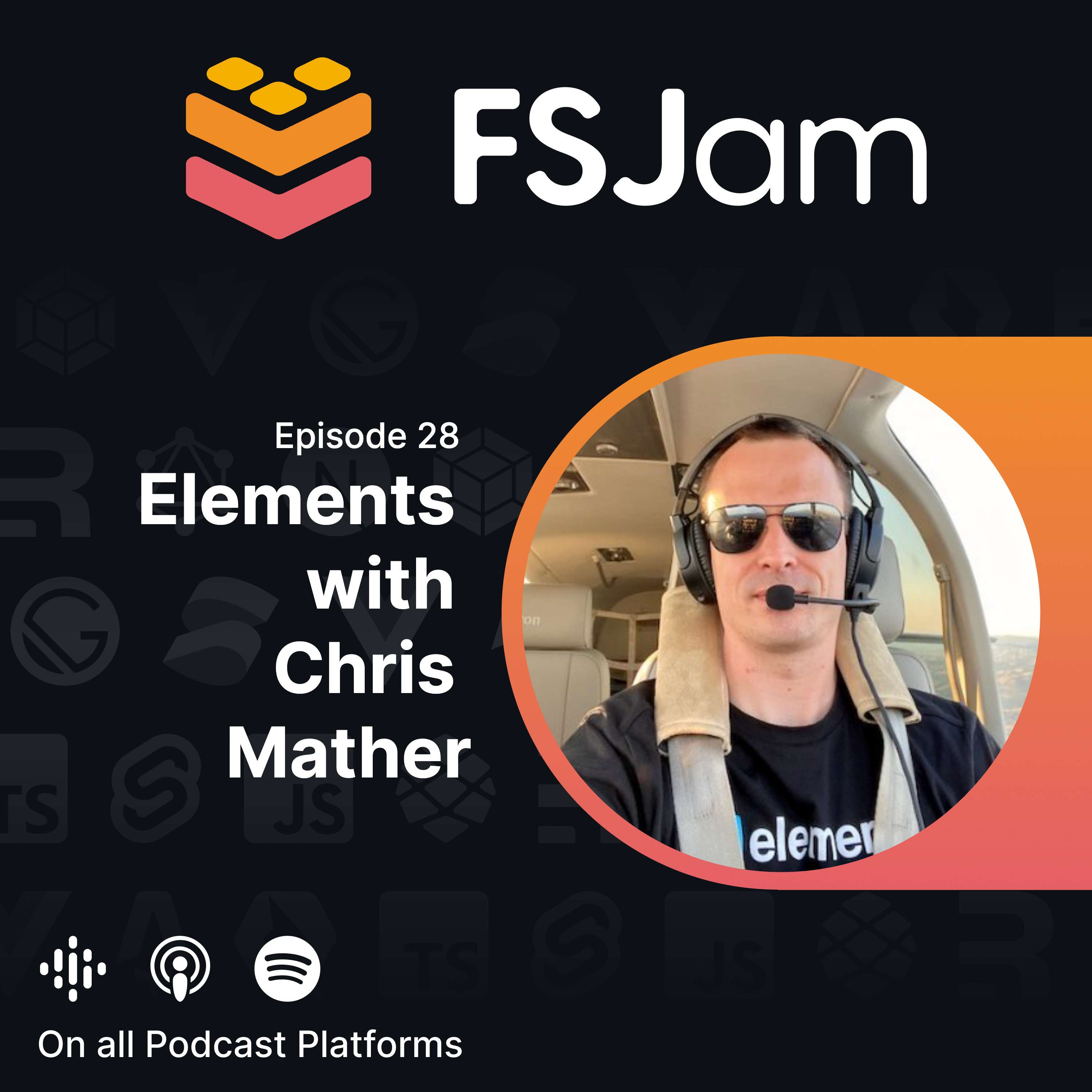 Podcast cover art for Elements with Chris Mather