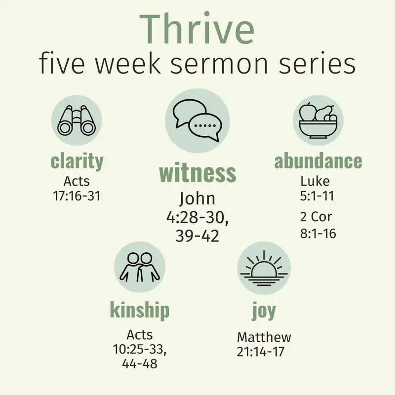 Thrive: Witness